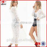 2014 Wholesale Women Lace Kimono Cardigan Fashion New Long Sleeve Lace Blouse thumbnail-1