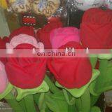 Hot Sale Valentines Day Plush Flower of Rose,cheap Wholesale Plush Toys thumbnail-1
