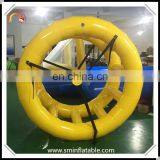 Durable 0.9mm Pvc Inflatable Water Roller, Floating Water Walking Wheel for Water Game From China Manufacturer thumbnail-1