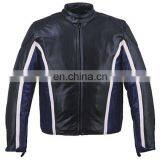 HMB-0404B BUFFALO LEATHER JACKETS MOTORCYCLE BIKER COATS