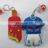 New Cheap Customize Design Red Pvc 128gb Bootable Usb Drive Keychain thumbnail-2
