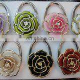 beautifull Flower shape bag hanger Blank colouful Hook, Blank custom bag hanger & purse hangers