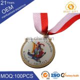 Customized Kids Gift Cheap Plastic Award Rubber Soft PVC Medals