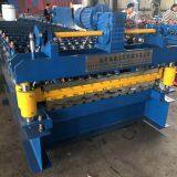 Roof Tile Trapezoidal Double Layer Roll Forming Making Machine for China thumbnail-5