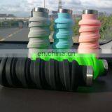 Retractable Portable Folding Cup for Anti-fall and Casual Riding With Environmentally Friendly Silicone Material thumbnail-4