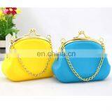 Elegant Ladies Clutch Handbag Purse Gold With Diamond Brand Women Tote Wallets thumbnail-4
