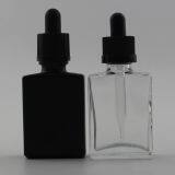Factory Wholesale Cosmetic 30ML Clear Glass Bottles Frosted Essential Oil Glass Dropper Bottle thumbnail-5