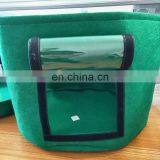 Custom Transparent Window Plant Felt Grow Bags With Handles thumbnail-2