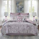 Kashmir 8 Piece Comforter Set Hypoallergenic Microfiber Lightweight All Season Paisley Print Bedding Set thumbnail-2