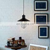 Gloss Lamp Shade Black Economical Custom Design Retro Vintage Pendant Light thumbnail-1
