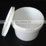 Customized Color 500ml Food Grade Round Plastic Bucket With Lid and Handle for Salad thumbnail-2
