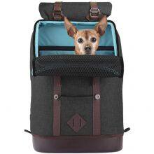 Waterproof Bottom Traveling Hiking Camping Use Airline Pet Cat Carrier Backpack thumbnail-1
