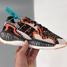 Adidas Originals ZX Alkyne 1180BlackVoltZX in Black Leopard Print For Women/Mens thumbnail-2