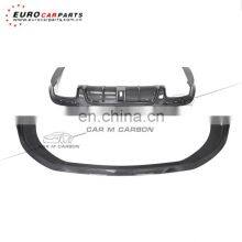 S-CLASS 2018year ~ W222 S63/S65 B Style Carbon Fiber Rear Diffuser With Exhaust Tips and Front Lip Fit for New S63/S65 thumbnail-1