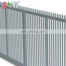 China supplier galvanized and pvc coated palisade fence and gate