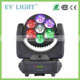 China Supplier Hot Sales EV ACOLOR-R6 7pcs*30W Led Beam Moving Head Light Four in One RGBW Stage Light