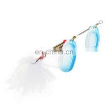 10cm/17g Feather Rotating Sequin Road Sub Sequin False Bait thumbnail-5