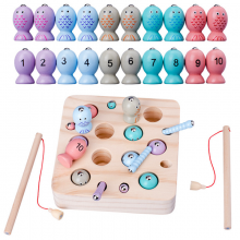 Wooden Magnetic Fishing Game thumbnail-5