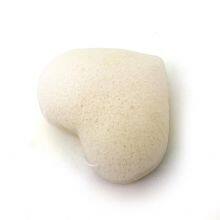 Wholesale White Color Shell Shape Natural Facial Organic Konjac Sponge thumbnail-3