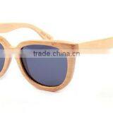 New Model Top Quality Men Women Natural Wood Temple Wood Full Frame REVO Silver TAC Polarized Lens Sunglasses thumbnail-1