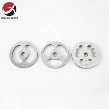 Junya Casting Customized Service Manufacturer ss 304 316 304L 316L Round Hole Plate Motorcycle Spare Parts / Dirt Bike / Air Conditioner / Auto / Water Pump / Rolling / Automotive Parts thumbnail-1