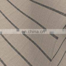 Best Selling Factory Direct Supply Linen Rayon Fabric Yarn Dyed Stripes For Garments thumbnail-3