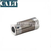 China Flexible Spring Coupling GD Electrical High Torque Connection Elastic Coupling D16L27 for Encoder Step Motor 2 PCS thumbnail-2