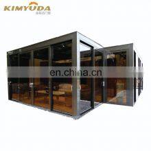 JYD Aluminum Alloy Cover Frame Modern Glass Houses Veranda Sunroom With Tempered Glass thumbnail-4