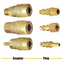 Milton Brass Quick Couplers