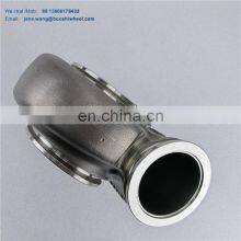 G30 Reverse Rotation AR 1.01 V-Band 1.4848 Stainless Steel Turbine Housing G30-900 Back Housing 880694 thumbnail-2