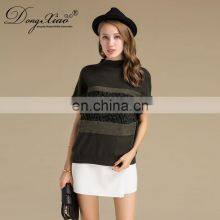 New Style High Quality Pullover Fashion Short Sleeve Women Cashmere Sweater From China thumbnail-6