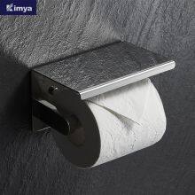 304 Stainless Steel Toilet Paper Holder Bathroom Accessories Paper Box Paper Shelf Model 3309A thumbnail-2