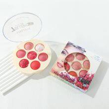 OEM/ODM Make up Blusher Powder Cheeks 7 Color Palette Facial Cosmetics Blusher Face Red Powder thumbnail-1