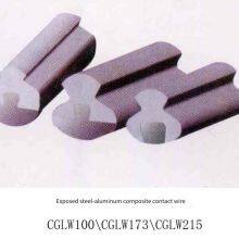 Exposed Steel-aluminum Composite Contact Wire Cglw100 for Overhead Gantry Crane Wiring, Exposed Steel-aluminum Tram Wire Cglw173 thumbnail-3
