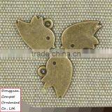 Manufacture Selling Ancient Bronze Zinc Alloy Diy Birds Pendant thumbnail-1
