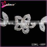 Silver Flower Metal Hairband Wholesale in Factory , Women Hairband Jewelry thumbnail-2