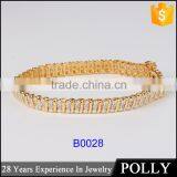 Factory Custom Fashion 925 Sterling Silver Bracelet and Bangle With AAA CZ Shine Plates thumbnail-3