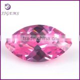 wholesale pink cz marquise fake gems