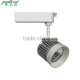 Commercial 30W High CRI Clear Glass COB LED Track Light for Shop Track Lighting Project