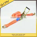 High Quality Cargo Lashing Strap Belt Ratchet Tie Down&Double J Hook