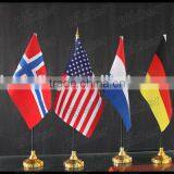 High Quality Factory Directly Table Top Desk Stand Flag thumbnail-4