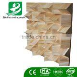 Wooden 3D Triangle Acoustic Diffuser Panel thumbnail-2
