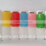 Dust Proof Mini External Portable Battery Charger 2600 MAh Powerbank