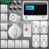 New IOS+Android App Controlled GSM Home Burglar Security Alarm System, RFID Home Burglar Alarm System With Wireless Panic Button thumbnail-1