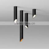 Black Ceiling Light and Black Tube Light
