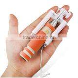 New Products 2016 Mini Wired Selfie Stick Telescopic Baton Holder For Cell Phone thumbnail-6