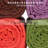 Super Soft Luxury and High Quality Three Layers Heavy 100% Cotton Gauze Towelket Towel Blanket thumbnail-1
