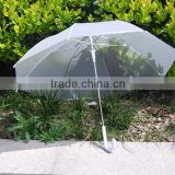 transparent umbrellas