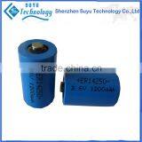 Rechargeable Battery ER14250 3.6v 1200mAh Car Electric Bike Battery thumbnail-1