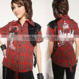 Visual Kei Fashion Cool Punk Gothic Lolita T-shirt Top 71120 thumbnail-1